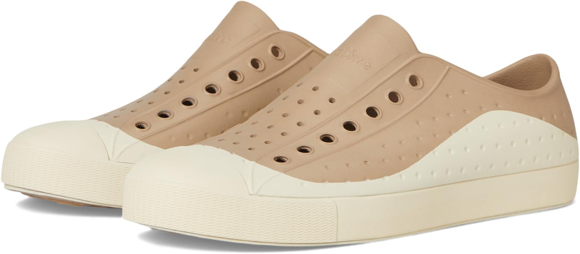 Кроссовки Unisex Native Shoes Jefferson Roam, Flax Tan/Bone White