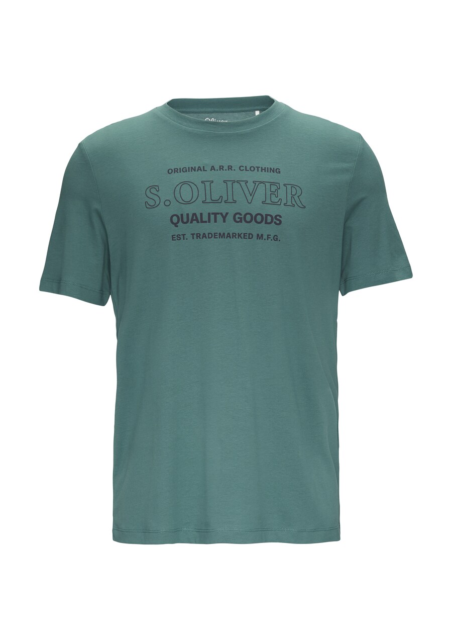 

Классическая футболка s.Oliver Shirt, зеленый