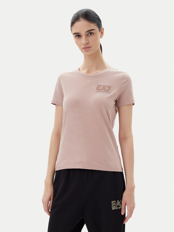 

Футболка обычного кроя 7W000492 AF10373 U4079 Ea7 Emporio Armani, розовый