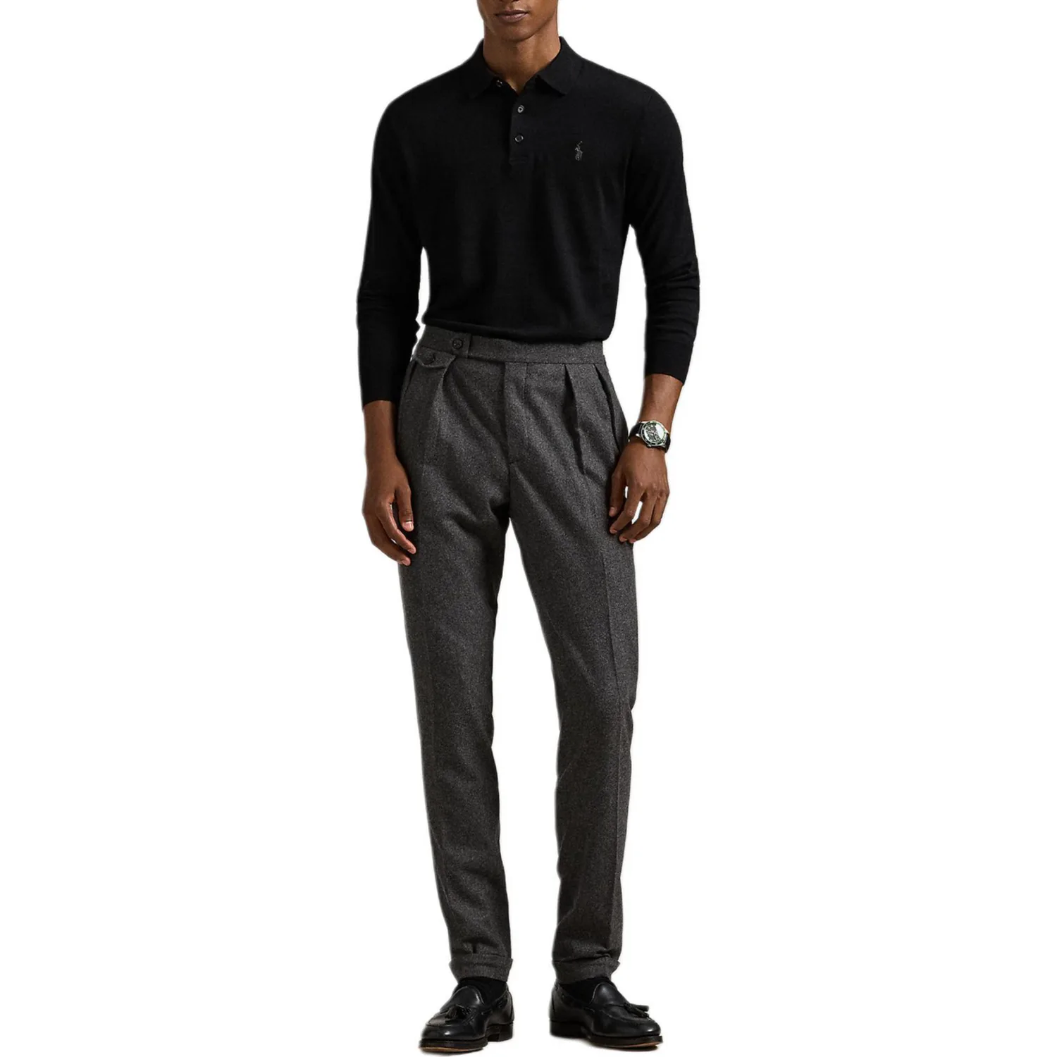 Футболка-поло мужская FW25 Polo Ralph Lauren, polo черный — фото 3