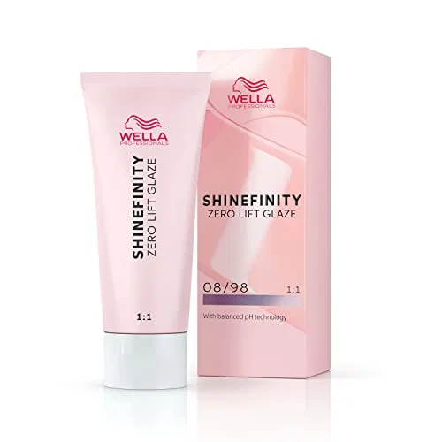 Демиперманентная краска для волос Shinefinity 08/98 Cool Silver Pearl от Wella Professionals Wella Professionals — фото 2