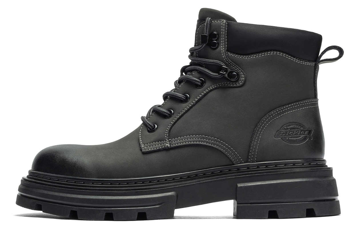 

Dickies Мужские ботинки Martin 11,5 см, черно-серые
