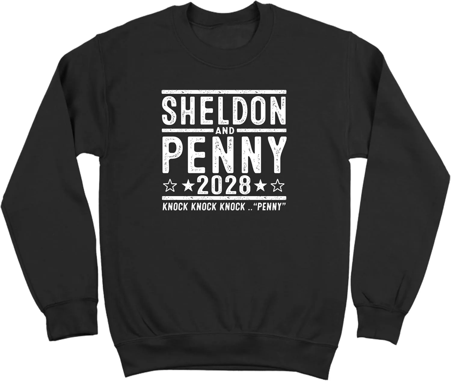 

Donkey Tees SHELDON AND PENNY 2028 - Юмор сериала 2000-х, комедия-6X - Свитшот