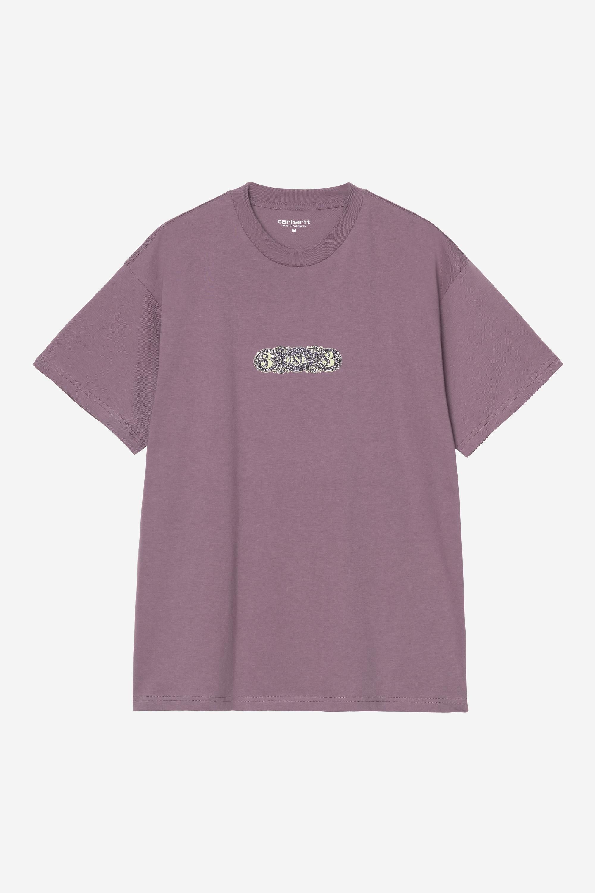 

Футболка 3 One 3 Carhartt, фиолетовый