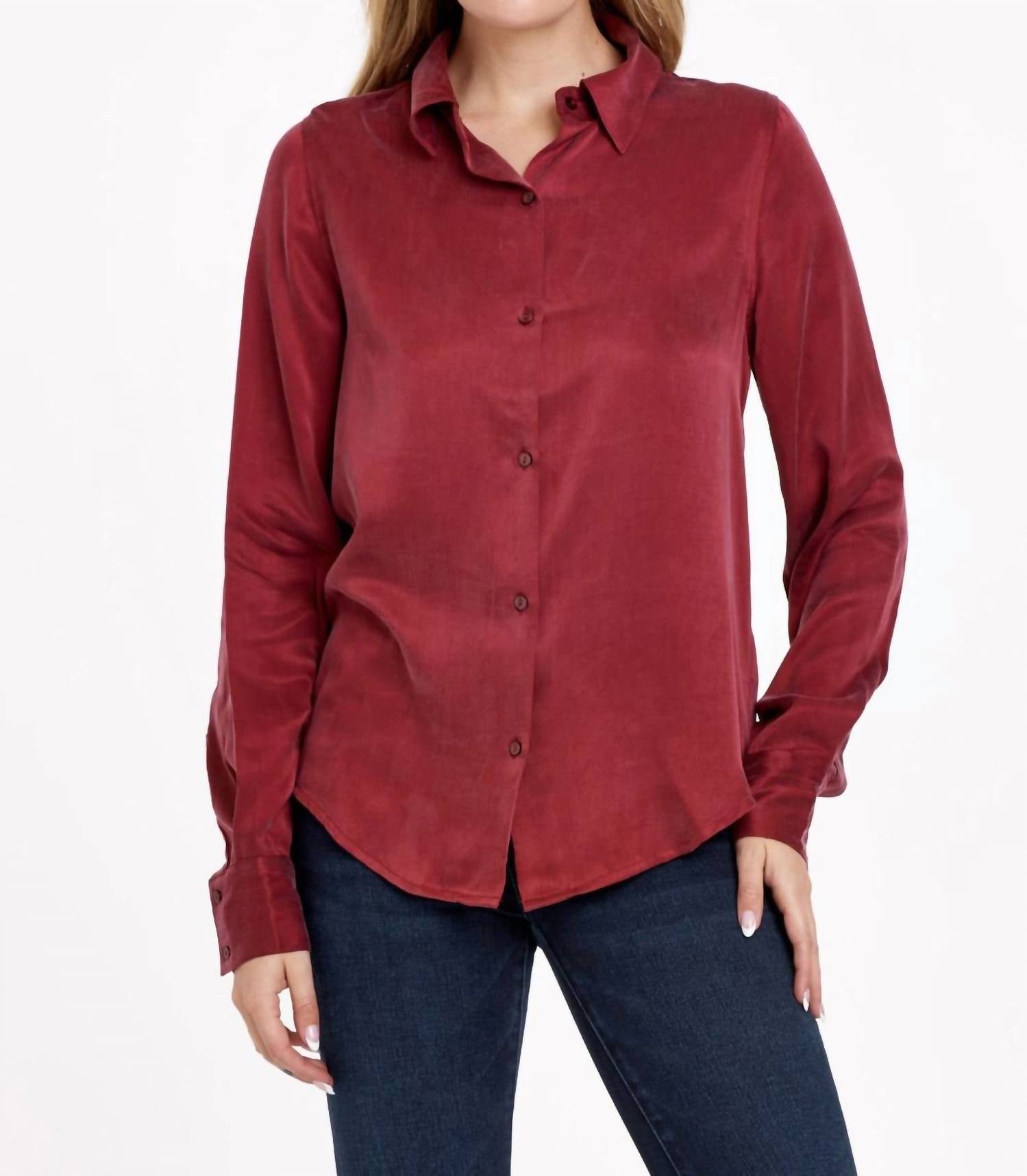 

Birdie Топ в Сангрии DEAR JOHN DENIM, цвет sangria
