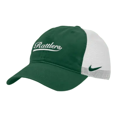 

Бейсболка Nike Florida A&M Heritage86 College Trucker Hat, цвет Gorge Green