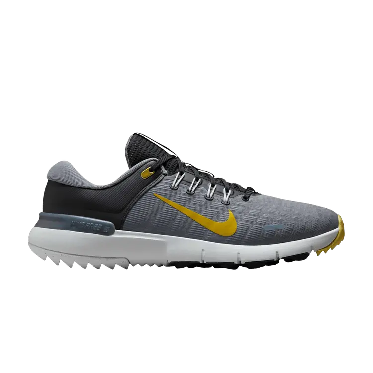 

Кроссовки Free Golf Next Nature Wide 'Black Infinite Gold', серый