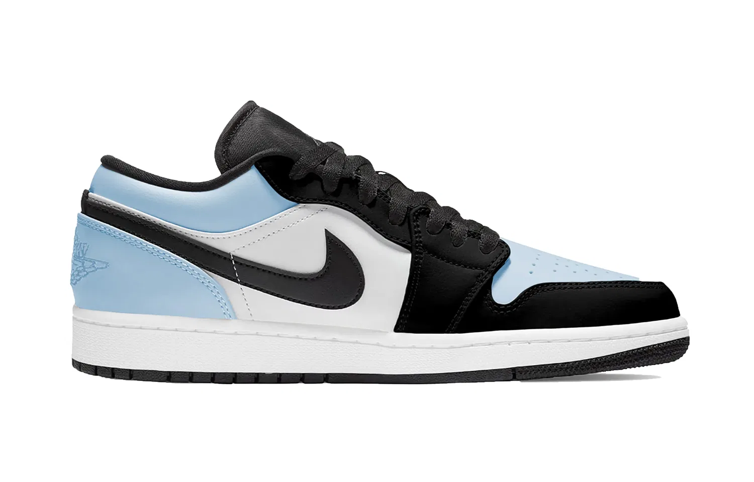 Кроссовки баскетбольные Vintage Air Jordan 1 Carolina Blue — фото 3