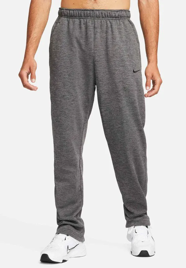 Nk tf обычные спортивные штаны Nike Performance, Charcoal Heather Dark Smoke Grey Black — фото 3