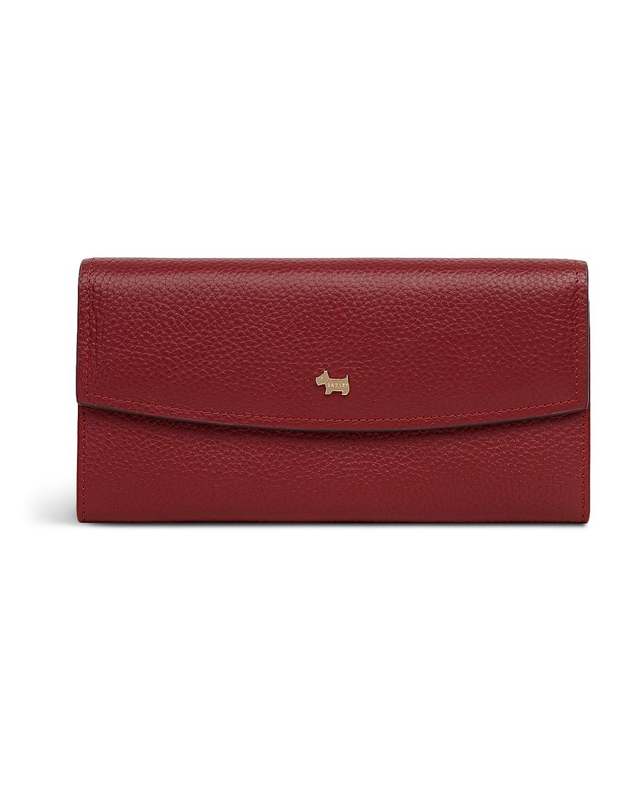

Кошелек с откидной крышкой из зернистой кожи Ливерпуль Гарденс Radley London, Carmine