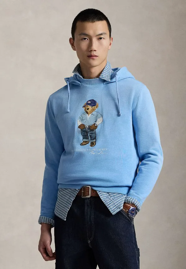 

Толстовка с капюшоном из флиса polo bear Polo Ralph Lauren, Chambray Blue, Синий, Толстовка с капюшоном из флиса polo bear Polo Ralph Lauren, Chambray Blue