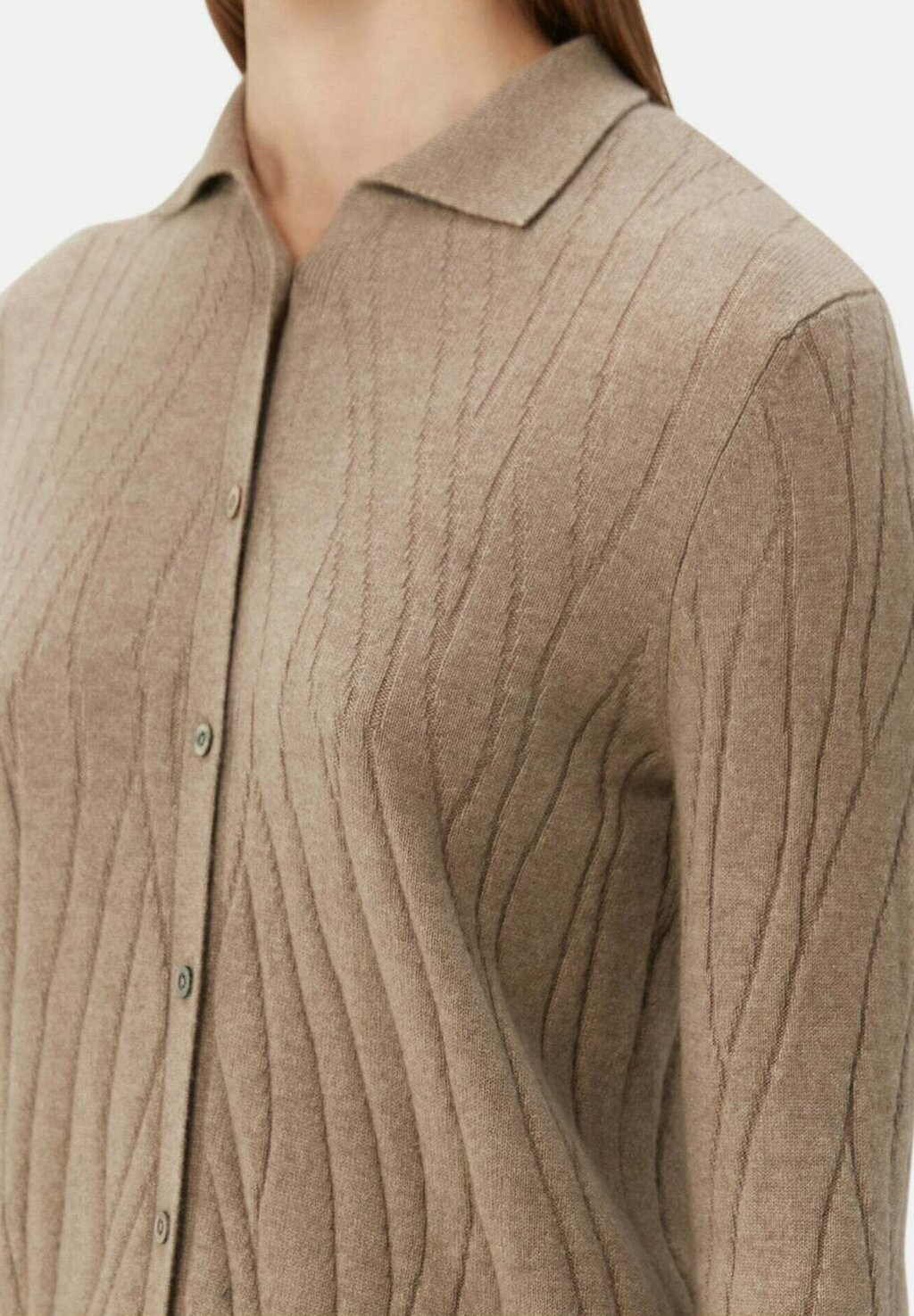 

Кардиган GOBI Cashmere, серо-коричневый