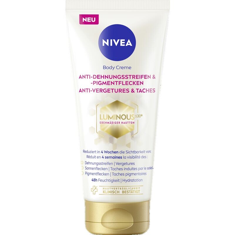 

Крем для тела Luminous630° против растяжек NIVEA, 200 ml