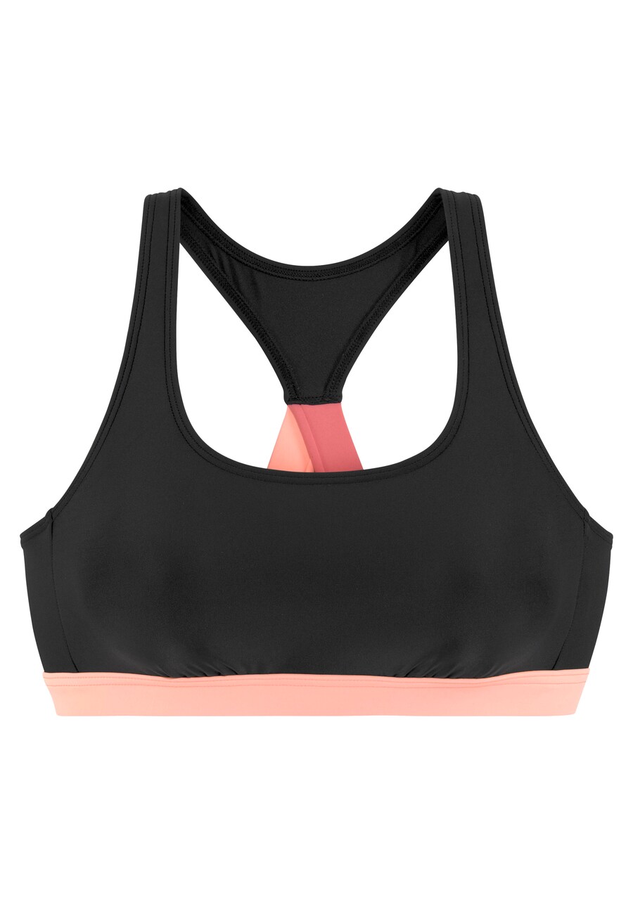 

Спортивный топ-бикини без косточек LASCANA ACTIVE, черный