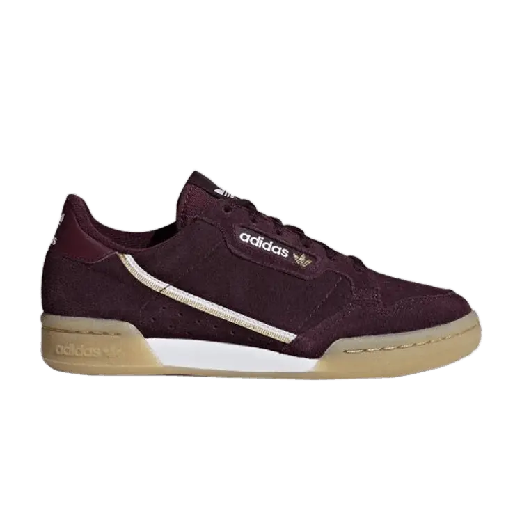 

Кроссовки adidas Continental 80 J 'Maroon', красный