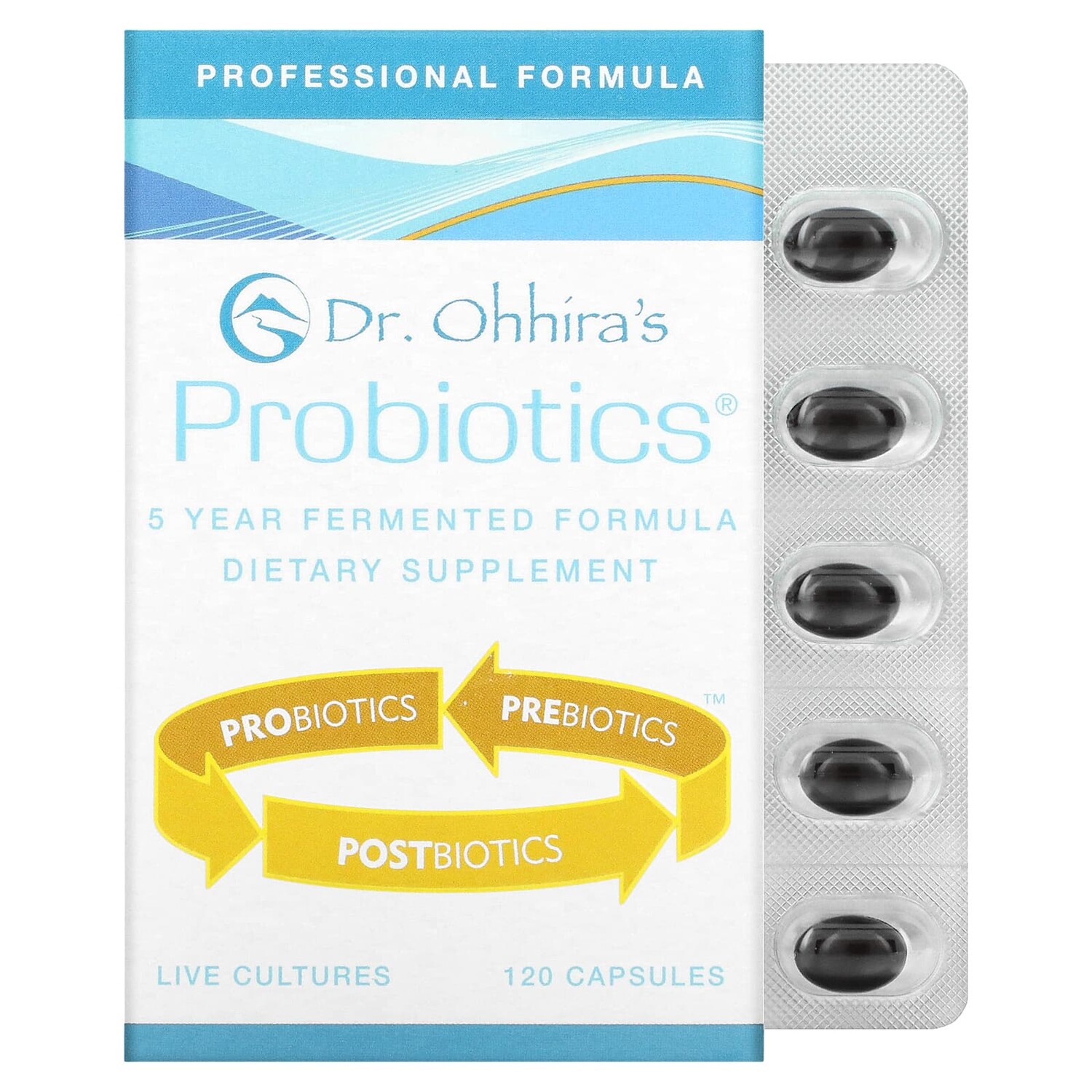 

Dr. Ohhira's Essential Formulas Inc. Professional Formula Probiotics 120 капсул
