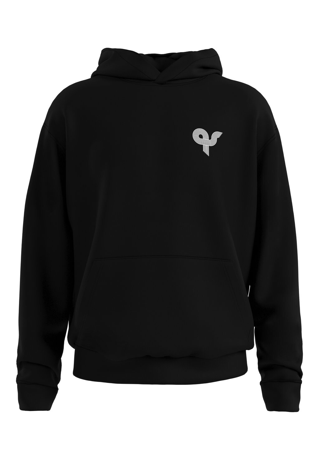 

Толстовка с капюшоном QS, черный