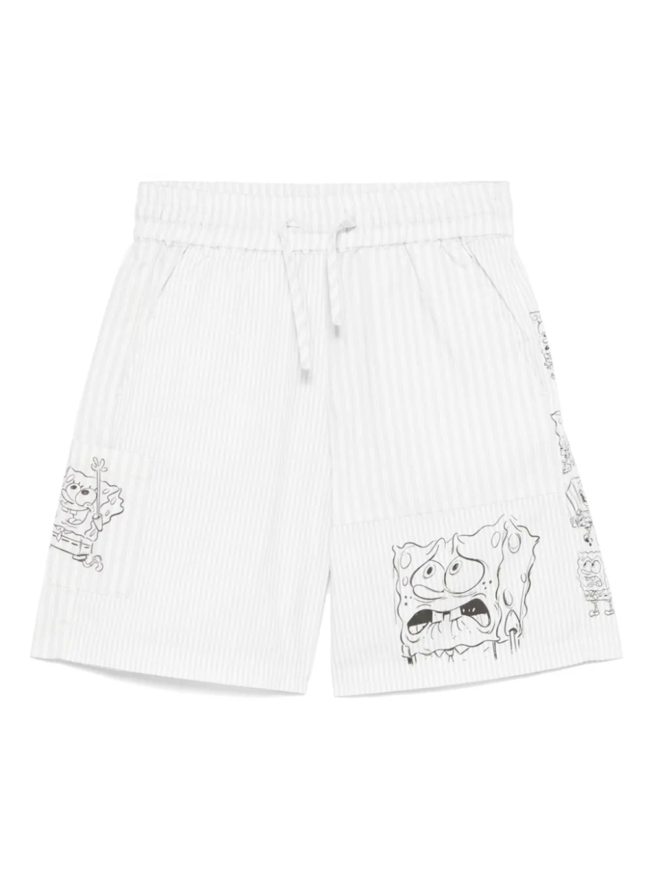 

Stella McCartney Kids шорты SquarePants из коллаборации с SpongeBob, белый