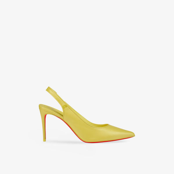 Туфли Christian Louboutin Sporty Kate на шпильке 85 мм, желтый