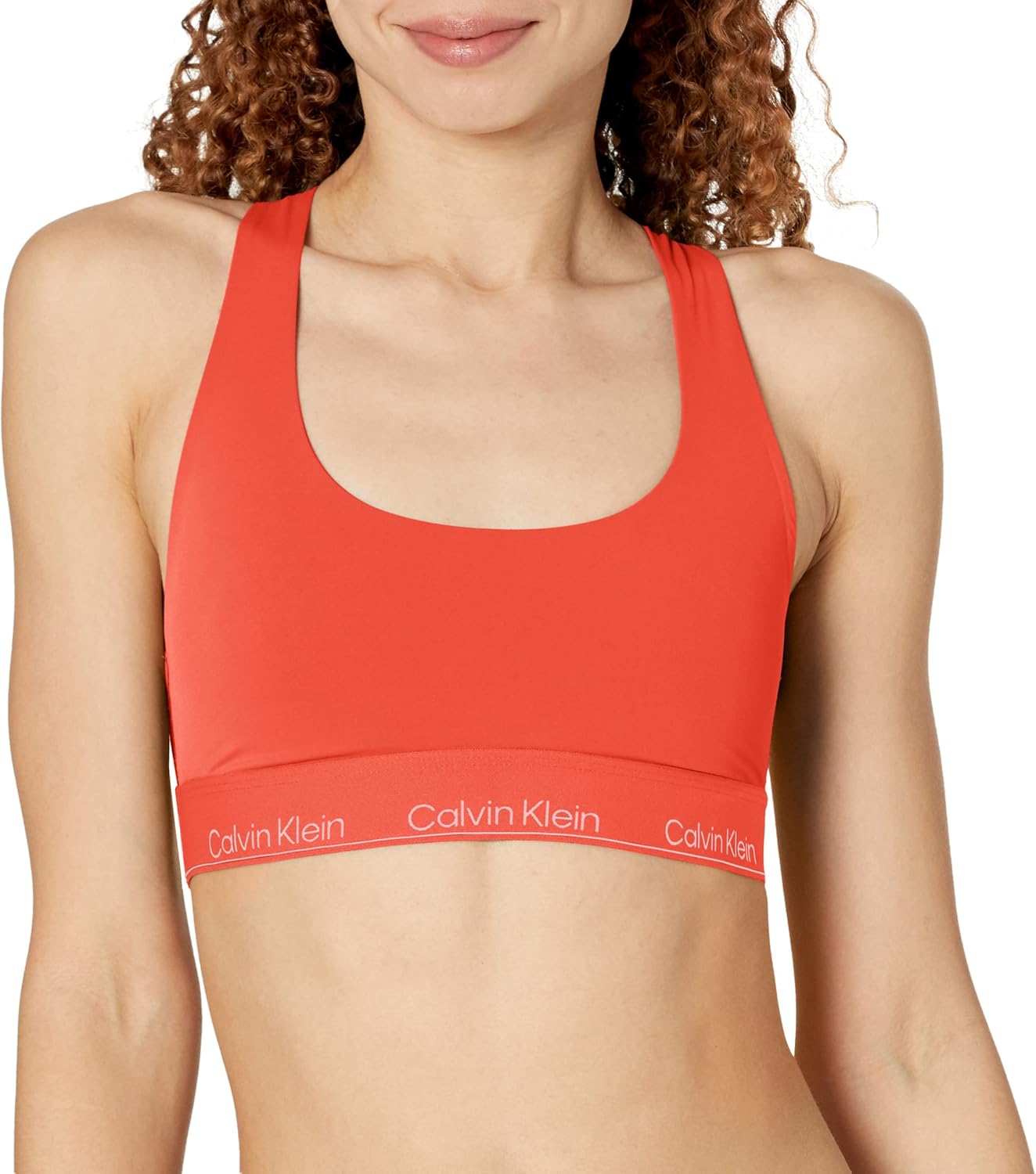 

Женский бюстгальтер-бралетт Calvin Klein Modern Cotton Performance Unline, Fiesta