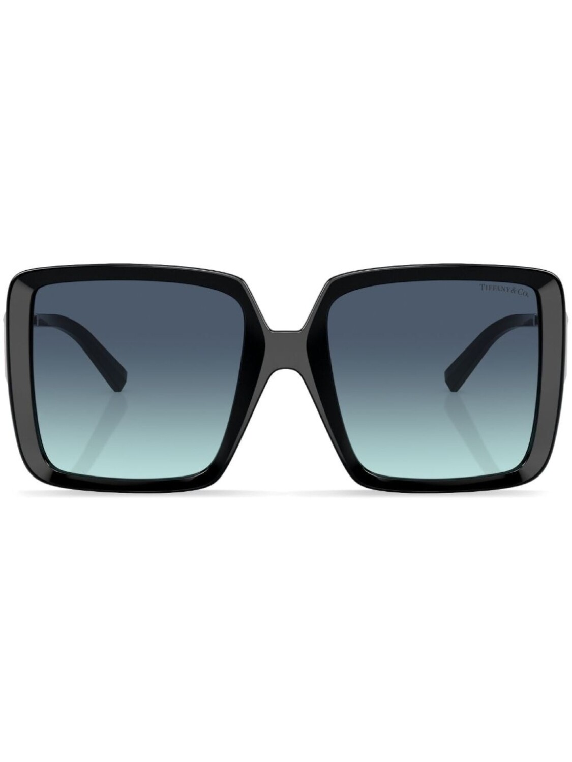

Tiffany & Co Eyewear солнцезащитные очки с затемненными линзами, черный