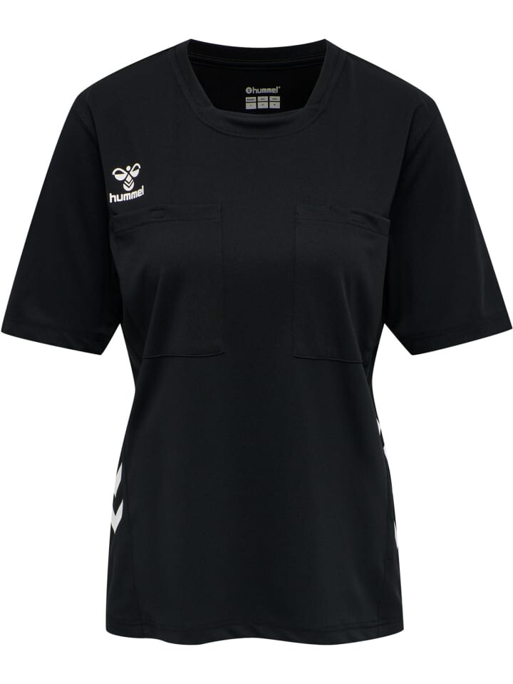 

Функциональная рубашка Hummel Klettverschluss T-Shirt S/S Hmlreferee Multisport Damen, черный