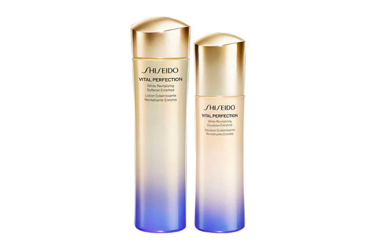 Набор по уходу за кожей Shiseido Vital Perfection: лосьон Skin Softener + восстанавливающая эмульсия, 150 мл + 100 мл — фото 3