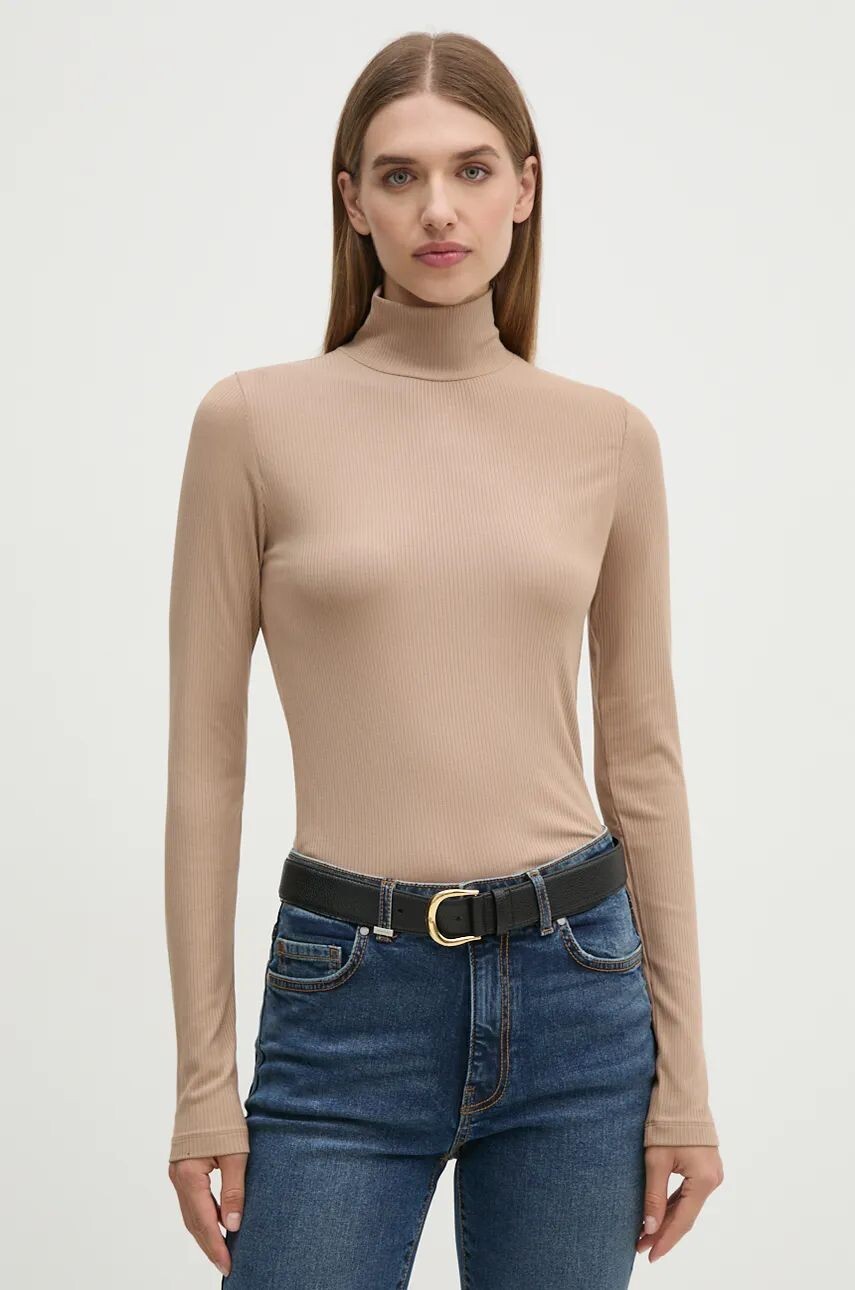 

Рубашка с длинными рукавами Calvin Klein, бежевый