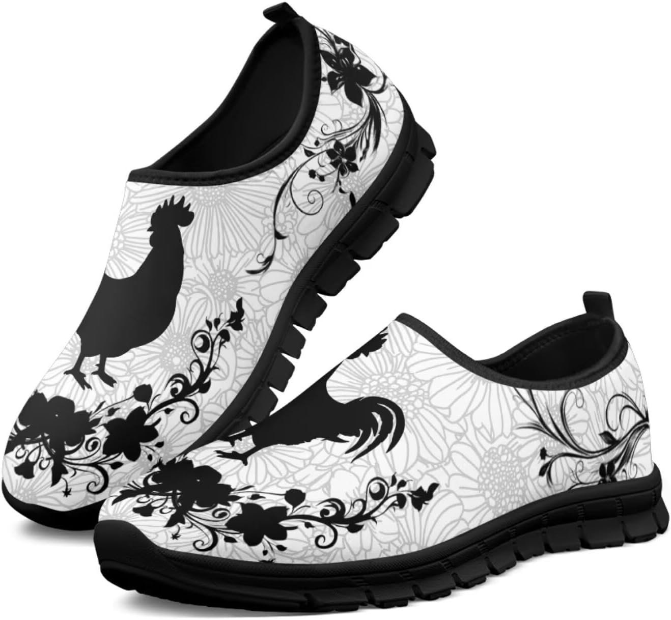 

Женские теннисные кроссовки Low Top лоферы Ходьба Кроссовки Comfort Travel Sport Shoes Ecaestolph, черный