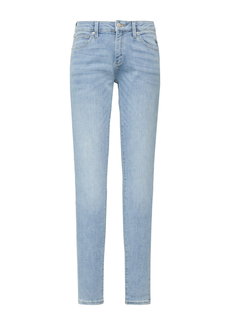 

Джинсы скинни QS Skinny Jeans Sadie, синий деним