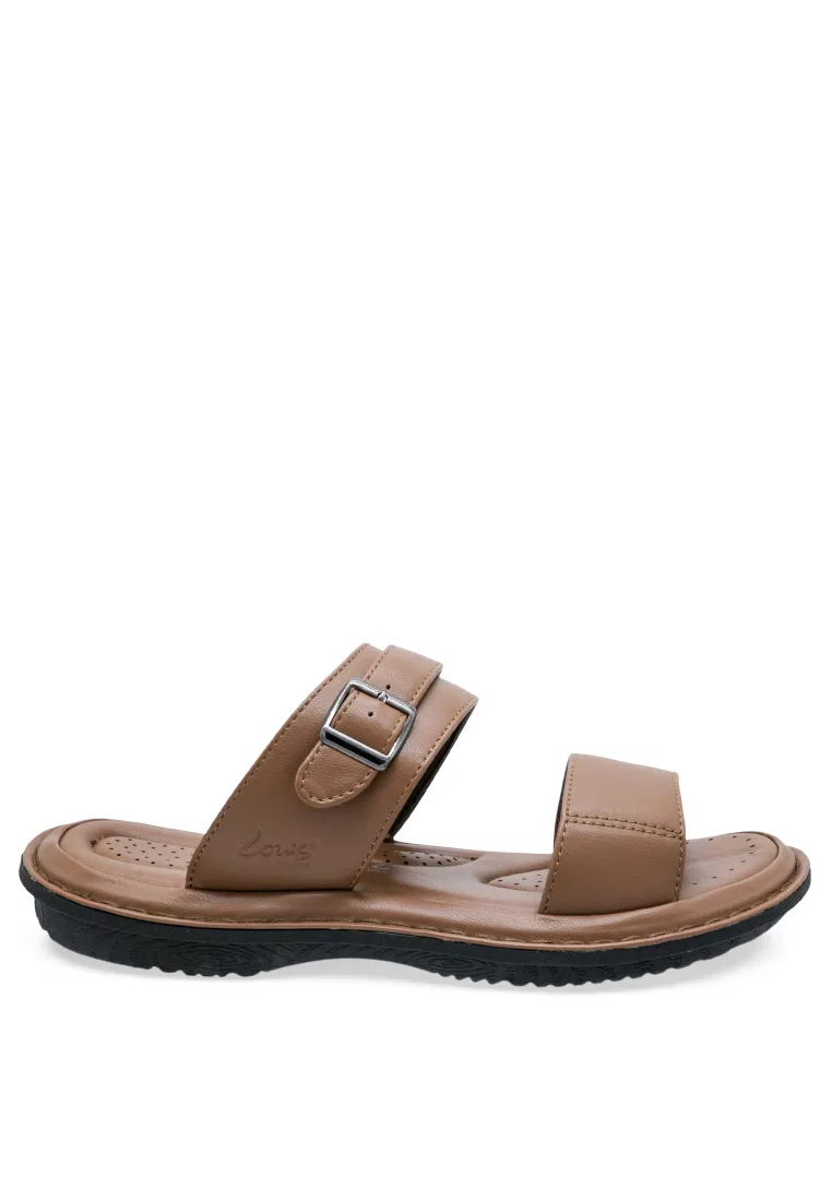 Мужские сандалии, slip-on, искусственная кожа, модель 260141275 Louis Cuppers, хаки