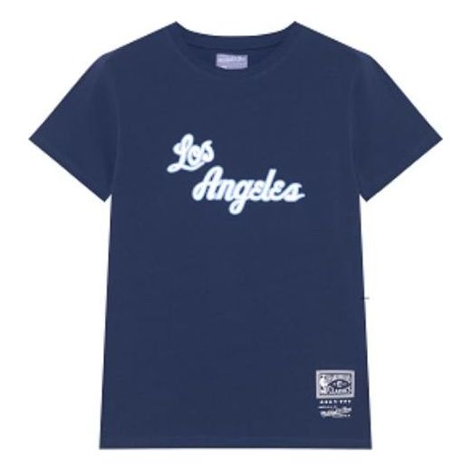 

Футболка Mitchell & Ness x NBA Los Angeles Lakers T-shirt 'Navy', темно-синий