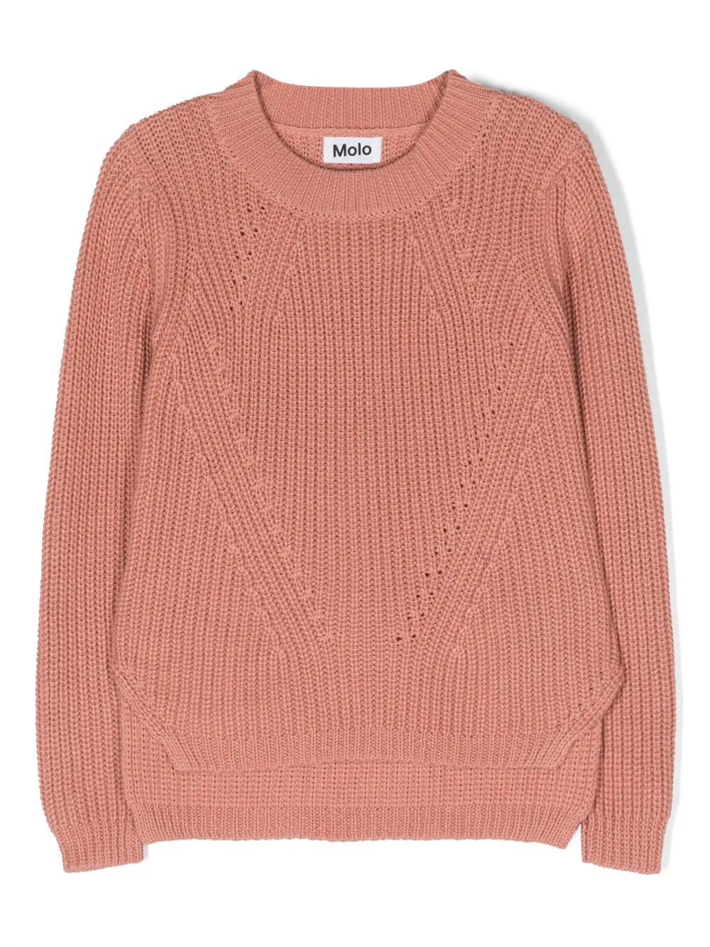 

Джемпер Gillis в технике кроше Molo, розовый