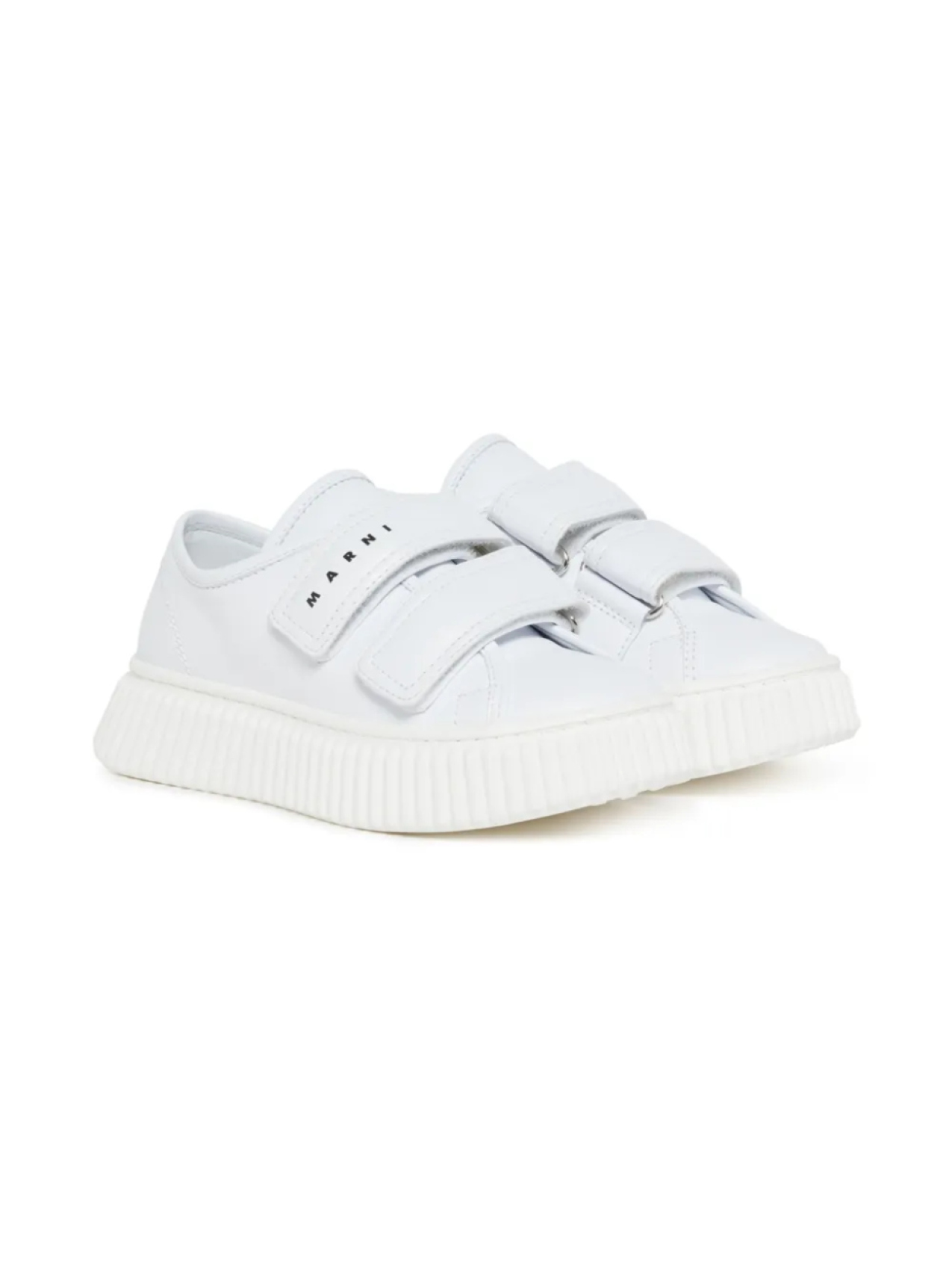 

Детские кожаные кроссовки Marni Marni Kids, белый
