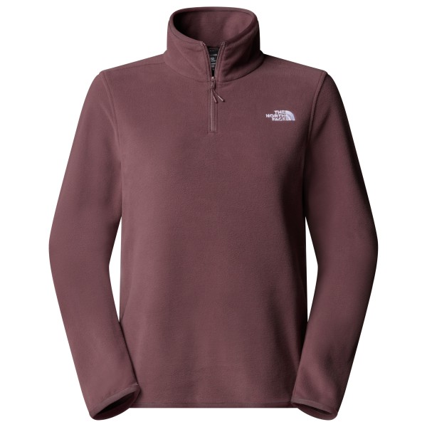 

Женская флисовая куртка Glacier с застежкой-молнией 1/4 - флисовый пуловер The North Face, коричневый