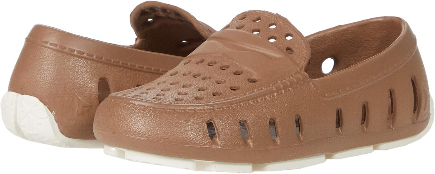 

Лоферы Floafers Kids Prodigy Driver EVA Loafers Floafers, цвет Driftwood Brown/Coconut