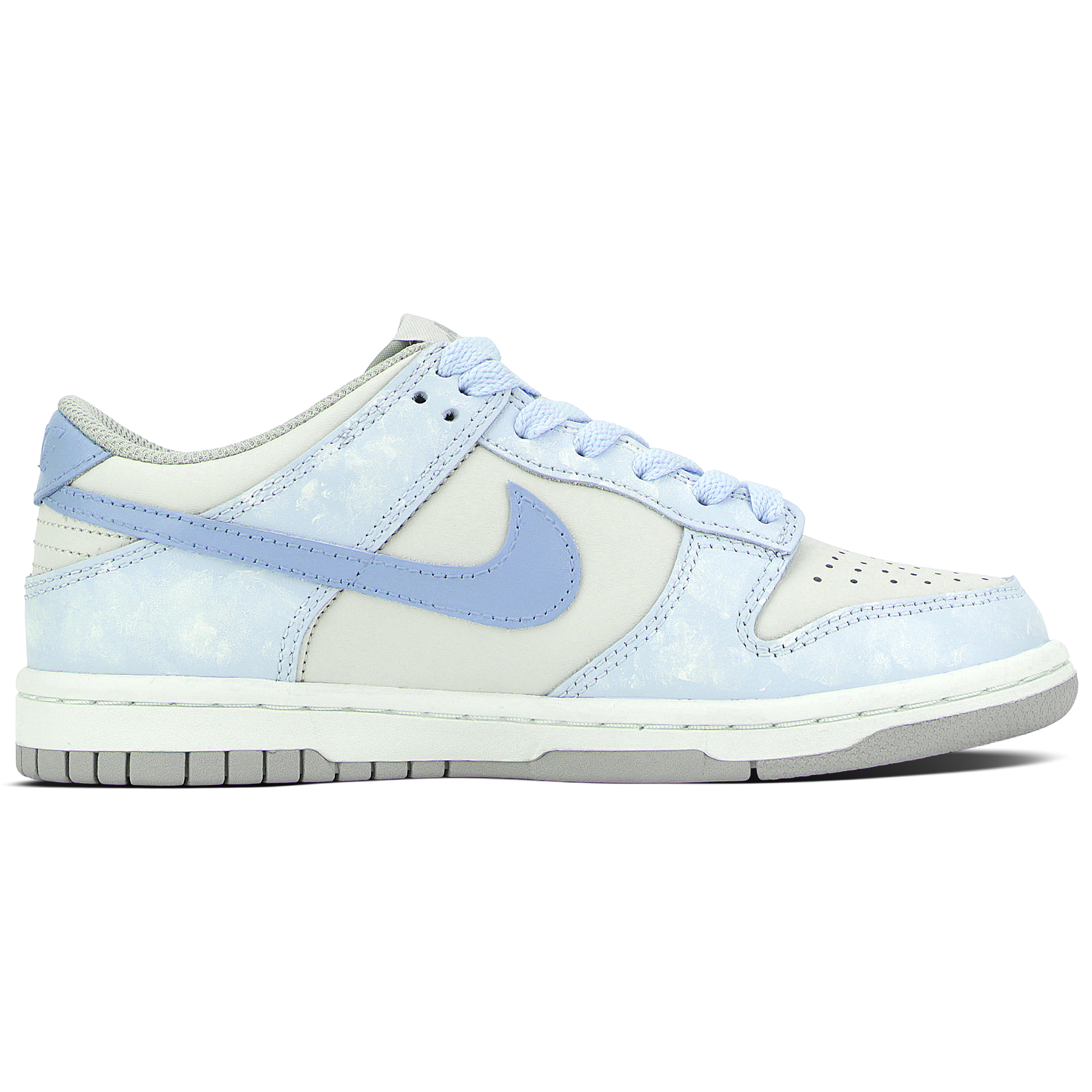 Кроссовки для скейтбординга Dunk Abrasion Resistant Slip Resistant низкие унисекс Nike, белый — фото 3