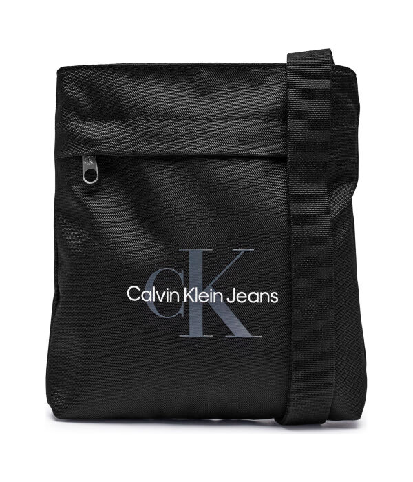

Сумка мужская Calvin Klein Jeans кросс-боди с карманом на молнии, черный