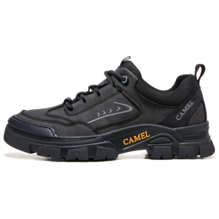 

CAMEL Антискользящие износостойкие треккинговые туфли мужские низкие - Midnight Black, цвет Midnight Black