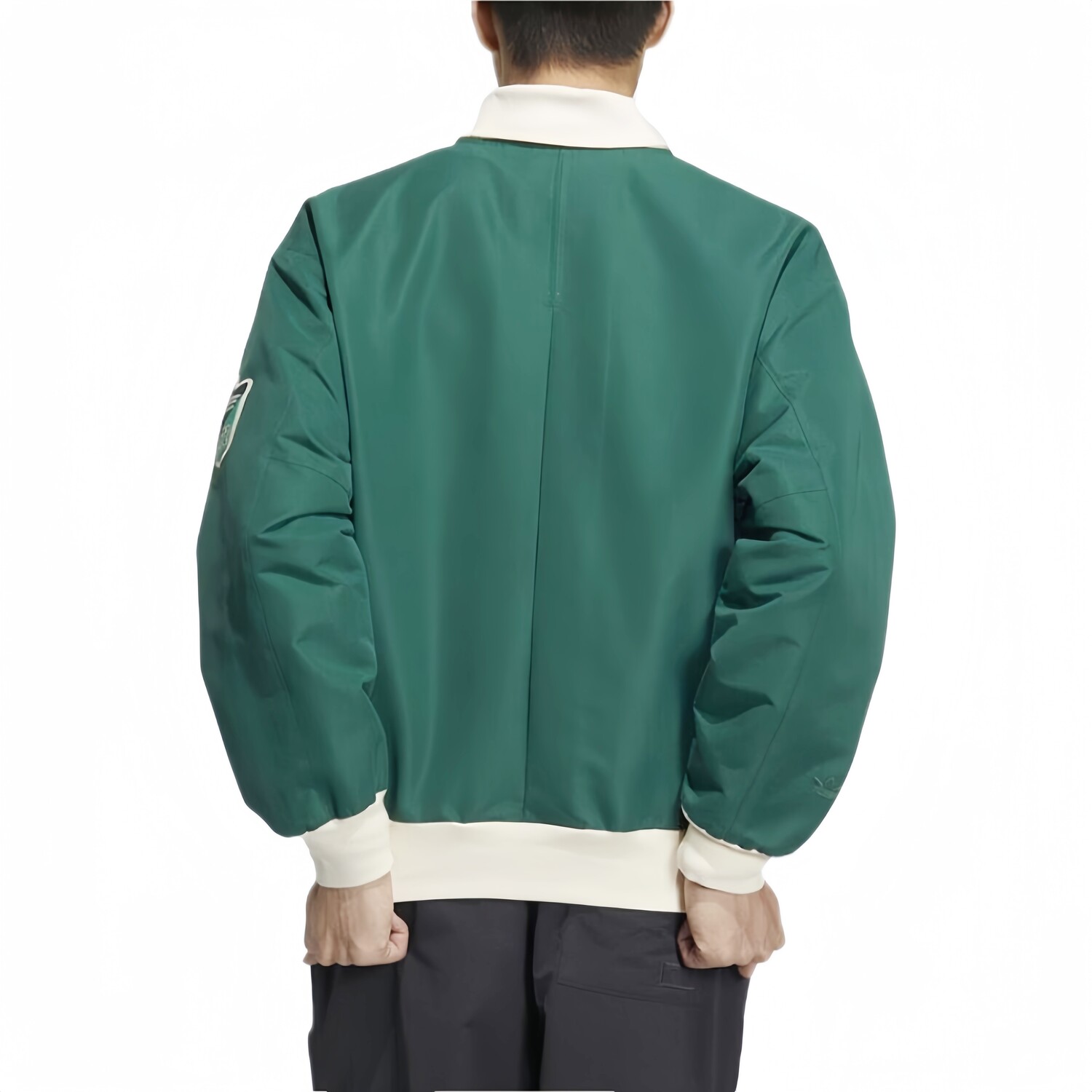 X CLOT Co-brand куртка мужская зеленая Adidas Originals, зеленый — фото 3