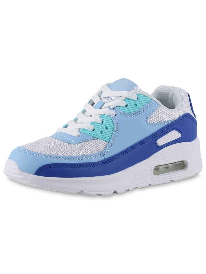 Кроссовки VAN HILL Laufschuhe Emily, цвет weiss blau