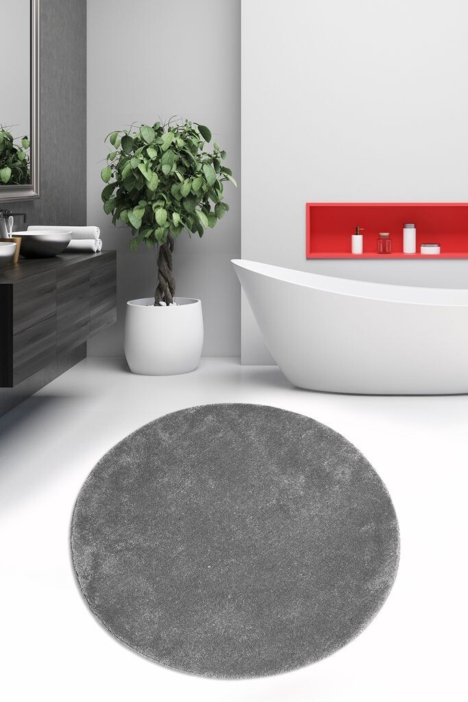 

Mijolnir, Havai- CHL1714, Серый, коврики для ванной, 1450 г/м², 100% полиакрил