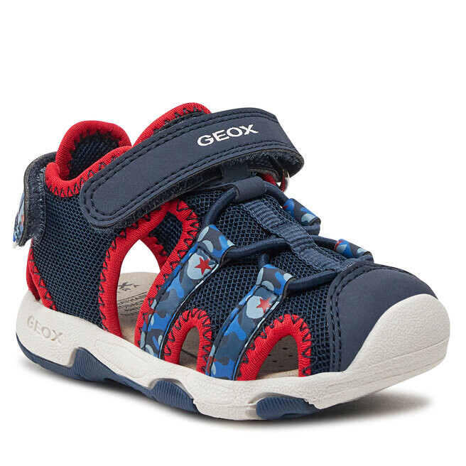 Сандалии Geox B Sandal Multy Boy B450FB 014CE C0735 M Navy/Red, темно-синий — фото 2