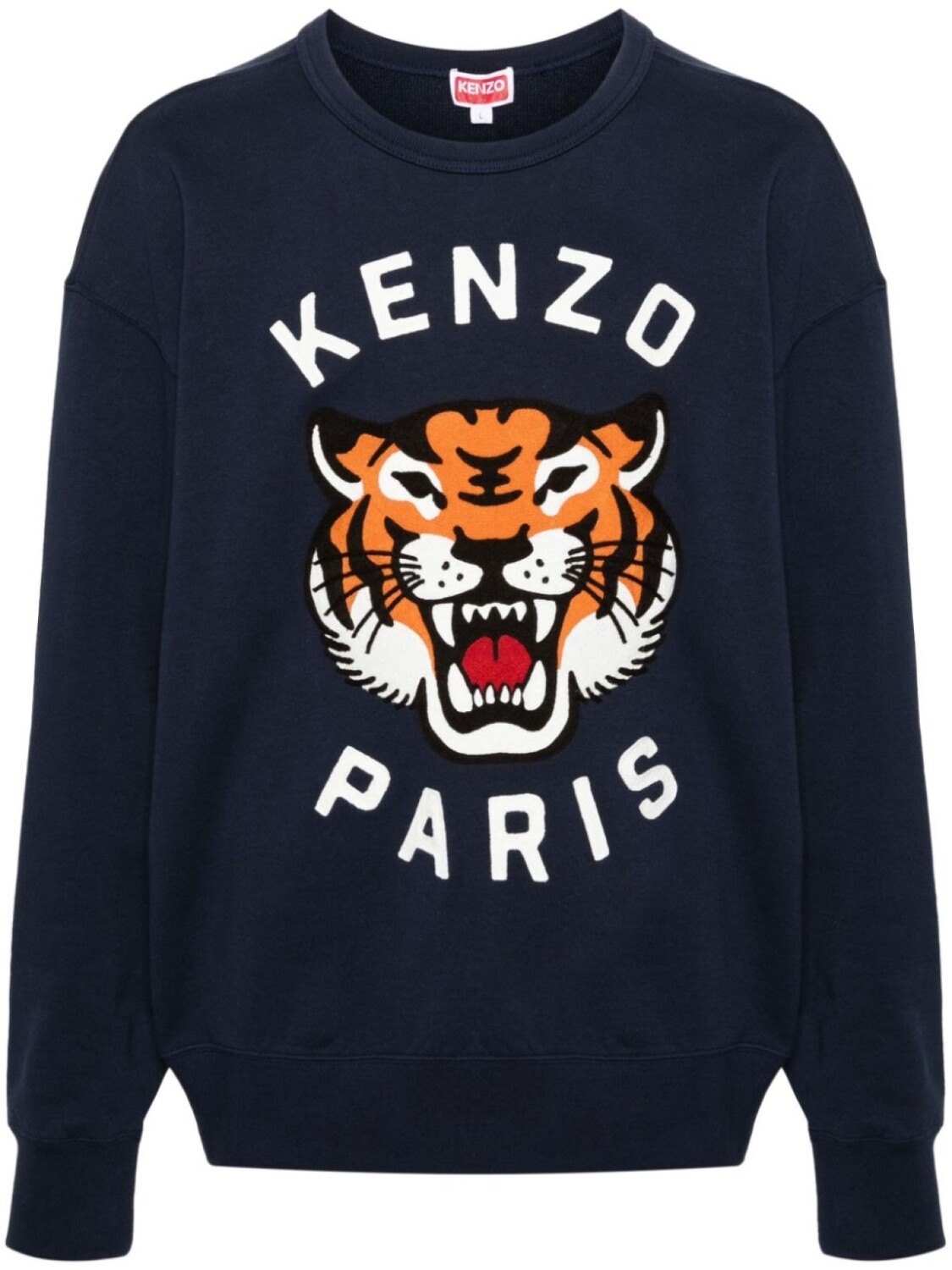 

Kenzo толстовка Lucky Tiger, синий