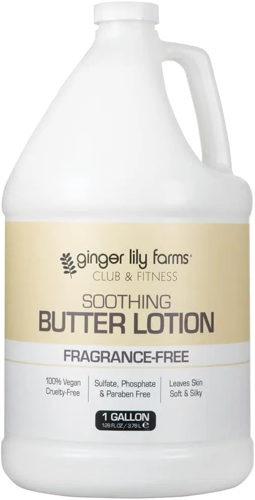 Лосьон для тела увлажняющий Ginger Lily Farms несентированный 3.785 л