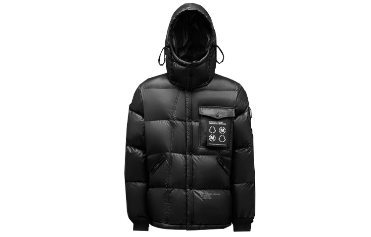 

MONCLER GENIUS Куртка пуховая Moncler x Frgmt X Fujiwara Hiroshi FRGMT FW21 унисекс черная, Black