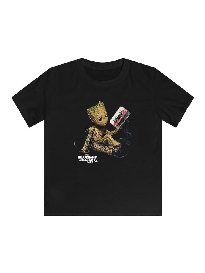 

Футболка F4NT4STIC Marvel Guardians Of The Galaxy Vol2 Groot Tape, черный