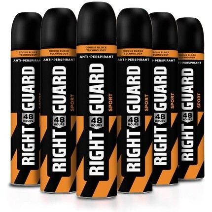 

Мужской дезодорант Right Guard Total Defense 5 Sport 48H Высокоэффективный спрей-антиперспирант 250 мл