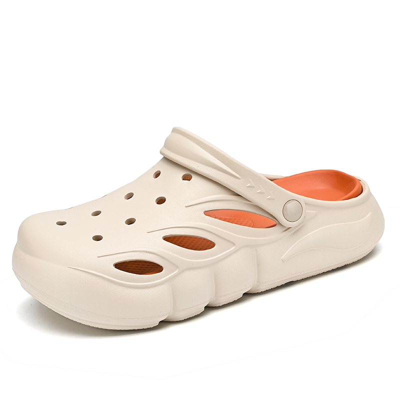 

KUPE Клоги унисекс бежево-оранжевые, цвет Beige Orange
