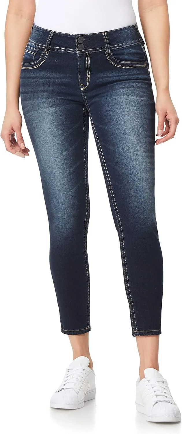 

Джинсы WallFlower Luscious Curvy Ankle Mid-Rise Insta Stretch